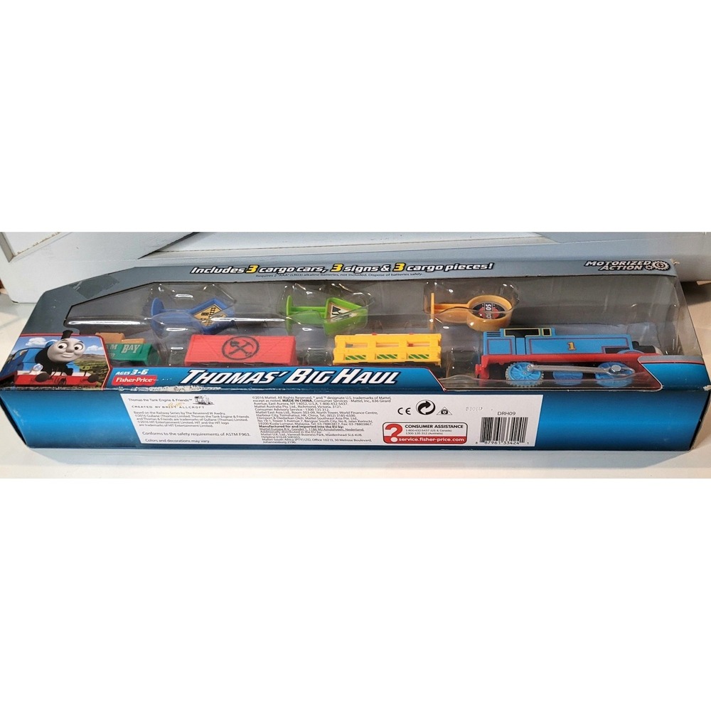 Thomas & Friends TrackMaster Motorized Thomas' Big Haul 2016 4 piece set - Picture 3 of 8